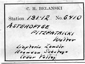 Charles Herbert Belanski label