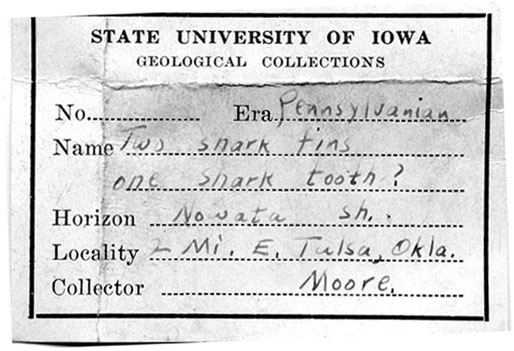 Raymond Cecil Moore label