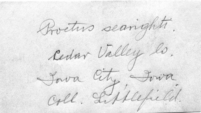 Littlefield label